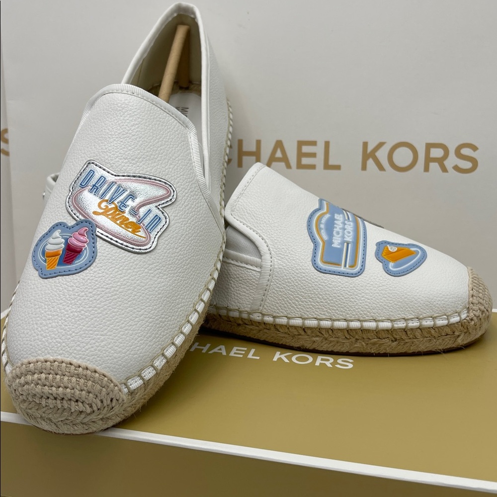 Michael Kors HASTINGS ESPADRILLE
FX LTHR/DINER-DRIVE PATCH
49T5HTFP1L Sneakers - Picture 15 of 16
